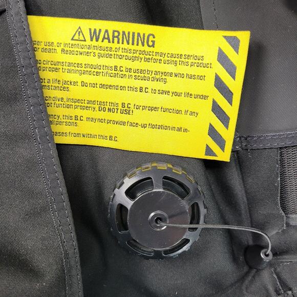 Oceanic Ocean Sport Scuba Vest BCD sz M/L Medium - Large Worn 1x or Never! MINT - Picture 7 of 8